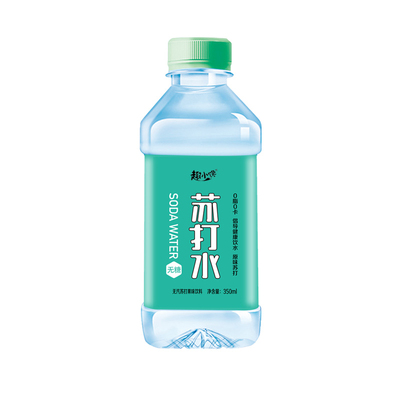 【350ml】原味苏打水清爽饮品无糖无气果味饮料
