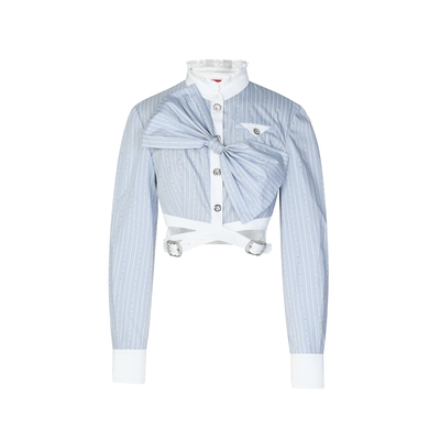 lefame精致优雅短款短上衣