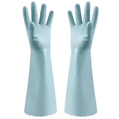 加长加厚一体绒耐用家务手套