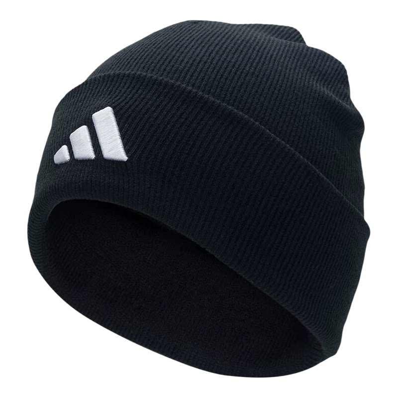 Adidas阿迪达斯冷帽男女款冬跑步户外登山运动针织毛钱帽子JM0428
