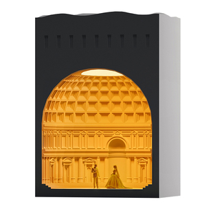 無非良造万神殿香薰DIY融蜡灯卧室氛围灯创意融烛灯定制新婚礼物