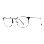 德国蔡司近视眼镜框纯钛超轻半框男款商务网上可配度数镜片配镜女