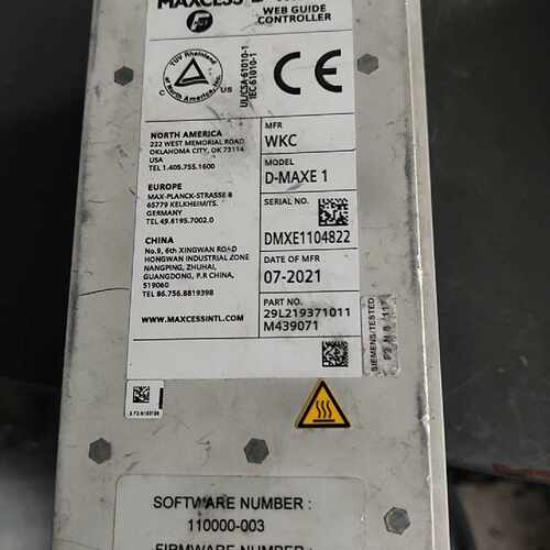 【请询价】全新库存件 FIFE MAXCESS ，美塞斯D-MAXE1
