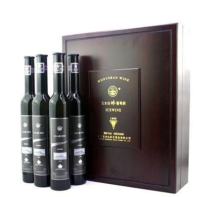 辽宁五女山木盒礼品冰葡萄酒