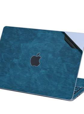 适用苹果MacBook高端皮革贴膜