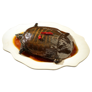 肴师傅麻辣卤甲鱼鲜活甲鱼宰杀卤甲鱼整只卤味熟食加热即食私房菜