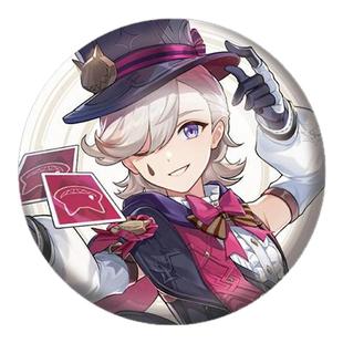 现货米哈游原神2023年游戏艺术展徽章吧唧立牌菲米尼林尼琳妮特