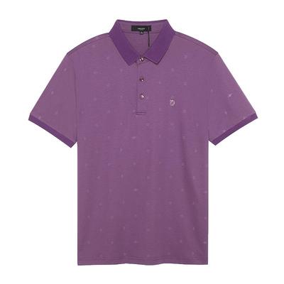 DIDIBOY迪迪博迩时尚字母印花夏季轻薄短袖T恤男士翻领休闲polo衫