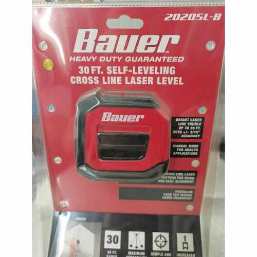 BAUER20205LB激光水准仪30FT实物图