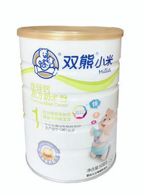 双熊小米米粉全段508g营养辅食