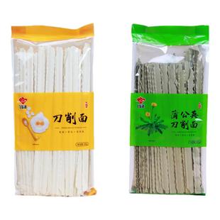 农交汇飞狐源 蒲公英刀削面500g*2+鸡蛋刀削面500g*2 河北特产
