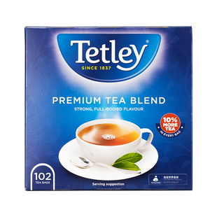 英国Tetley泰特利红茶包原味英式柠檬茶玛莎拉烘焙原料佛手柑香气