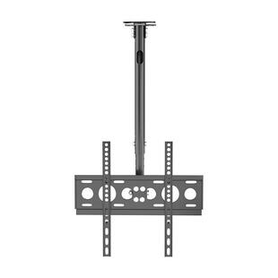 电视吊架悬空悬挂伸缩旋转双屏吊顶挂架壁挂天花板通用吊装杆支架