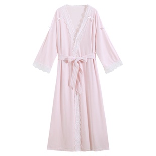 秋冬女士长款睡袍女冬性感丝绒睡衣女款高级感浴袍冬季粉色睡裙