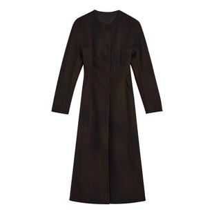 【刘涛同款】YINER音儿冬季羊毛羊绒毛呢大衣长外套