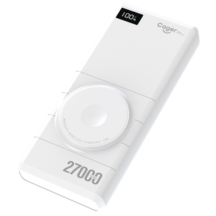 【新国标3C认证】2025新款快充大容量27000毫安100W充电宝磁吸款飞机可携带适用苹果手机笔记本电脑移动电源