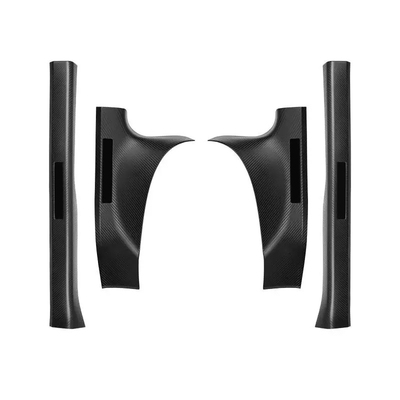 【特斯拉热销榜一】碳纤纹门槛条