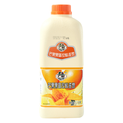 广村超惠版浓缩芒果汁1.9L