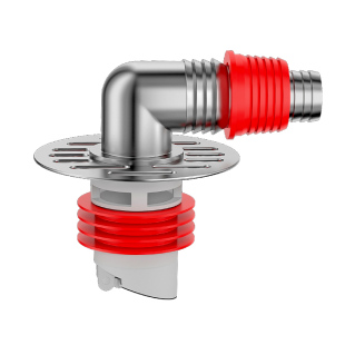 下水管洗衣机三头通排水管地漏接头防臭三通卫生间二合一加长神器