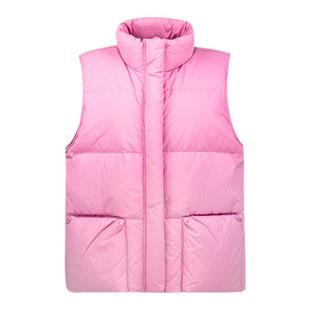 HAVVA叠搭好穿高蓬松度加厚羽绒马夹女士短款外套2025冬季Y28301