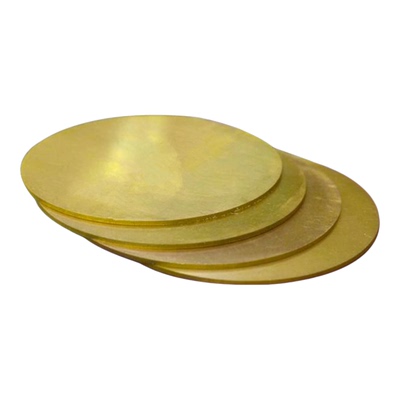 H62纯黄铜板黄铜片黄铜块diy铜片12345680mm激光切割折弯加工定制