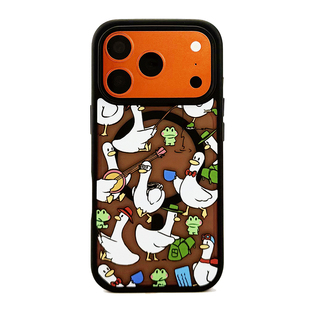 Devia迪沃适用于iPhone17promax文创拼贴浮雕手机壳苹果17pro磁吸磨砂透黑防摔壳17门店同款保护套