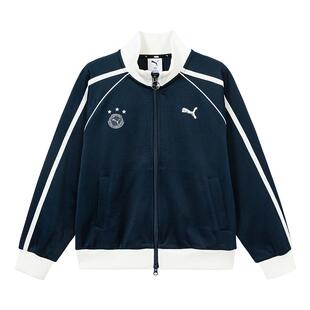 PUMA彪马儿童卫衣外套26年新款春装男女运动服立领休闲中大学生潮