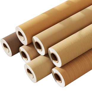 灰黑色木纹贴纸木门橱柜桌面防水防潮贴膜家具翻新遮丑美化改色膜