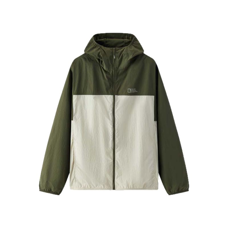 森马原纱凉感连帽防晒服户外