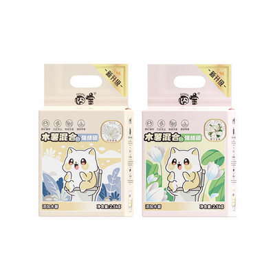 囧宝木薯混合豆腐猫砂2.5kg除臭