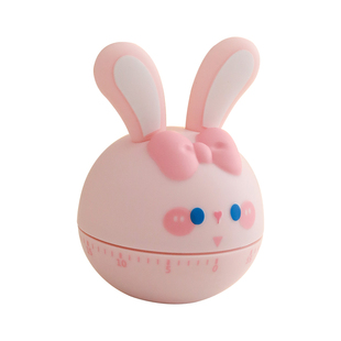 可爱少女心机械计时器儿童学生学习专用写作业时间管理提醒定时器