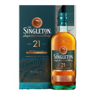 【佘诗曼同款】帝亚吉欧苏格登21年雪莉风味700ml单一麦芽威士忌