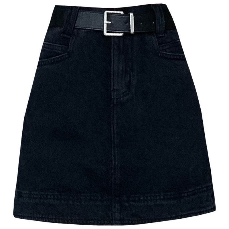 夏季A字jeans女牛仔性感半身短裙