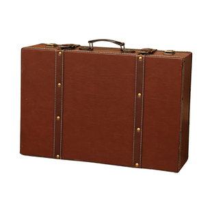 美式摆件老式复古民国家居皮箱收纳店铺咖啡厅橱窗陈列摄影道具箱