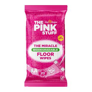 英国StarDrops粉利来多用途清洁湿巾地板清洁湿巾the pink stuff