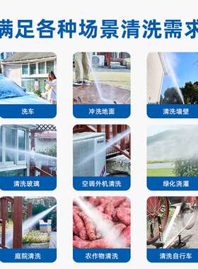 2100W感应电机VAL-110P安露洗车机家用洗车神器高压大功率