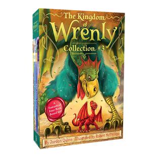 英文原版小说 The Kingdom of Wrenly Collection 3 儿童魔法故事 Wrenly王国系列9-12册盒装 英文版 进口英语原版书籍