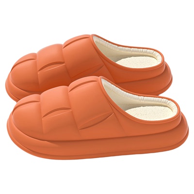 防水保暖棉拖鞋女2025秋冬季新款