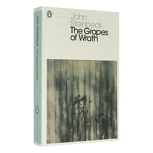 愤怒的葡萄 英文原版 The Grapes of Wrath 约翰斯坦贝克 John Steinbeck 普利策奖 企鹅当代经典文学小说 珍珠作者 英语书籍