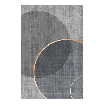 青彩季进门玄关简约圈绒地垫