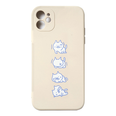 可爱小猫适用苹果安卓TPU软壳