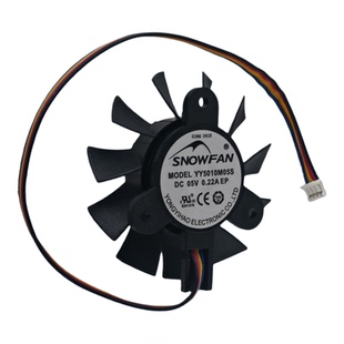 全新正品 YY5010M05S 5V 0.22A等腰孔距27直径44主板静音散热风扇
