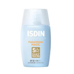 isdin怡思丁防晒霜三代小蓝瓶水乳高倍水感女隔离紫外线薄透轻肤