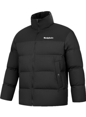 【商场同款】乔丹运动羽绒服男保暖工装立领宽松外套QDAGM3254139