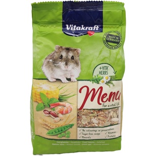 卫塔卡夫德国进口vk高级生命仓鼠粮食无糖侏儒鼠主粮饲料用品400g