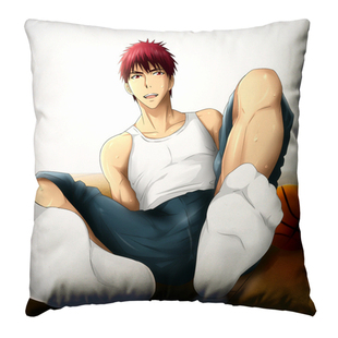 黑子的篮球抱火神大我抱枕靠垫白袜控帅哥腐向肌肉男动漫周边