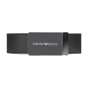 【父亲节礼物】EMPORIO ARMANI/阿玛尼夏季新款男牛皮革板扣腰带