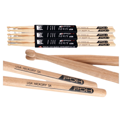 PDH鼓棒鼓槌7A5A/5B美国山胡桃木