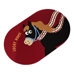 小马福吉新年2026款家用硅藻泥吸水进门地垫防滑速干垫子门口控水