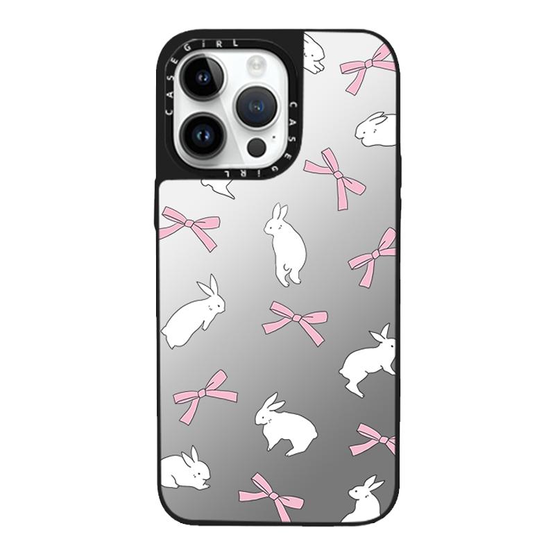 CASEGIRL联名易梦玲网红同款适用苹果17Promax手机壳iPhone15可爱16pro兔子11女生13磁吸12防